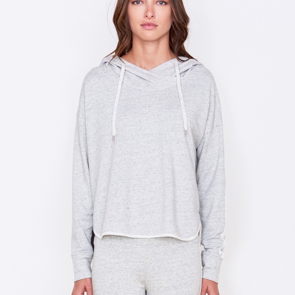Sundry Tops - Sundry Curved Hem Hoodie